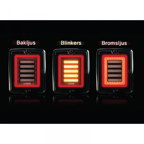 Tripla, Lampa spate LED Breeze X1, Lentila Transparenta, 11 x 13,3 x 2,8cm [7]