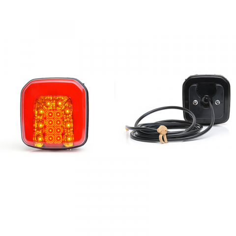 Tripla, lampa stop cu 4 functii, CANBUS / fara eroare, cablu, 10.8 x 10.2