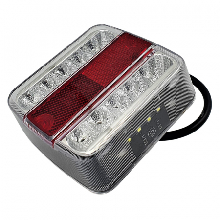 Tripla, lampa stop LED cu 5 functii, 106 x 100mm - Truck LED L1070-BL [2]