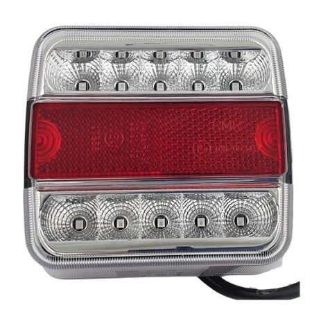 Lumini, Becuri, Proiectoare - Tripla, lampa stop LED cu 5 functii, 106 x 100mm - Truck LED L1070-BL