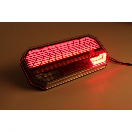 Tripla, lampa stop LED cu efect Neon si semnalizare dinamica cu 6 functii, 23.5 x 11cm [5]