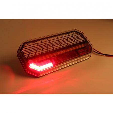 Tripla, lampa stop LED cu efect Neon si semnalizare dinamica cu 6 functii, 23.5 x 11cm [4]