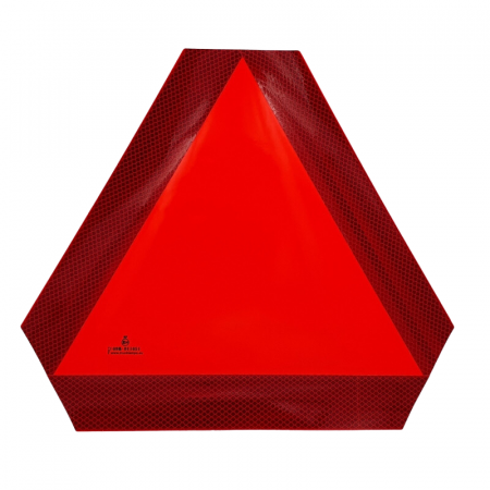 Triunghi reflectorizant tip sticker, pentru vehicul lent, remorca, 35 X 40cm - Truck LED AKC1034EL-N