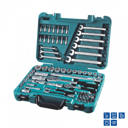 Chei si truse chei - Trusa chei tubulare. chei fixe, antrenor 1/2 si 1/4 HYUNDAI K70