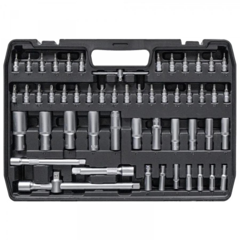 Trusa de chei combinate 172 piese, set tubulare, 1/2" 3/8" 1/4" [3]