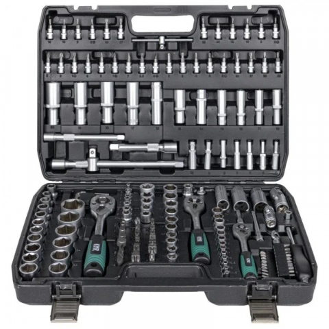 Trusa de chei combinate 172 piese, set tubulare, 1/2" 3/8" 1/4" [1]