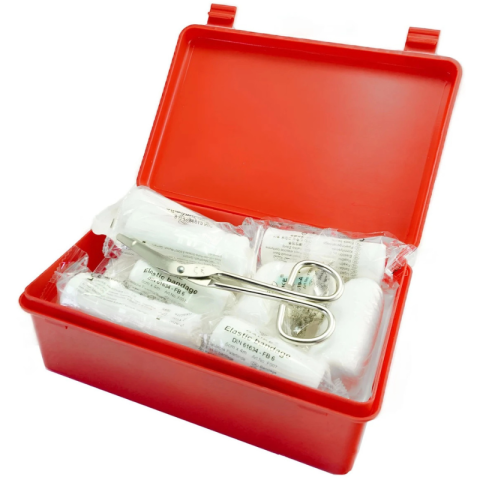 Trusa sanitara auto Carguard KPA001, cutie plastic rosu, 22x15x7.5 cm [2]