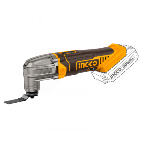 Unealta multifunctionala, fara fir, pe acumulator, 20V, 6 trepte, 5000–20000 rpm [1]