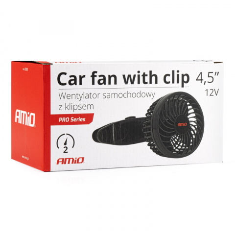 Ventilator Auto, 12V ,11.5cm, cu Prindere Tip Clema [6]