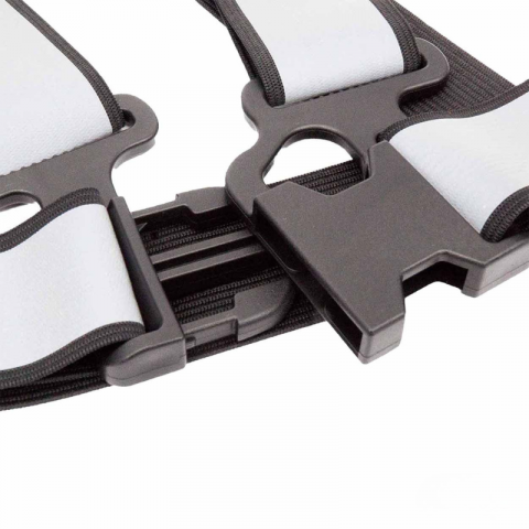 Vesta Reflectorizanta Neagra cu Centura de Siguranta [2]
