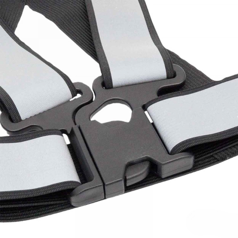 Vesta Reflectorizanta Neagra cu Centura de Siguranta [1]