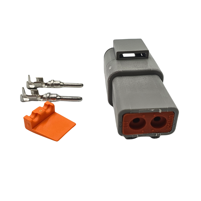 Conector, Mufa Deutsch DT tata sau mama cu 2 pini 2 pini tata