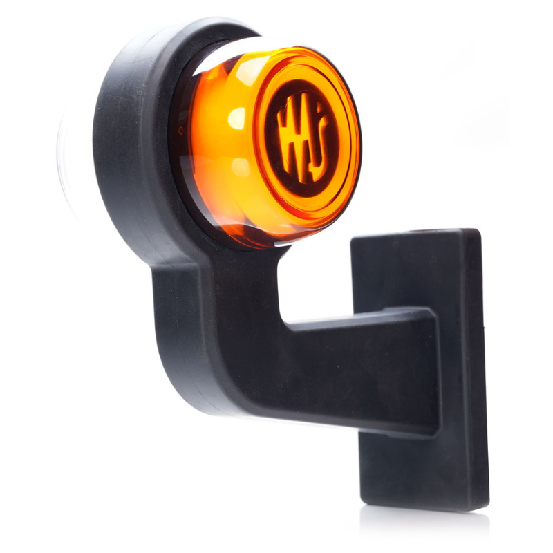 Lampa gabarit LED fata laterala cu brat cot la 90 de grade, 12V-24V, IP6K9K, stanga sau dreapta, METEORS Stanga