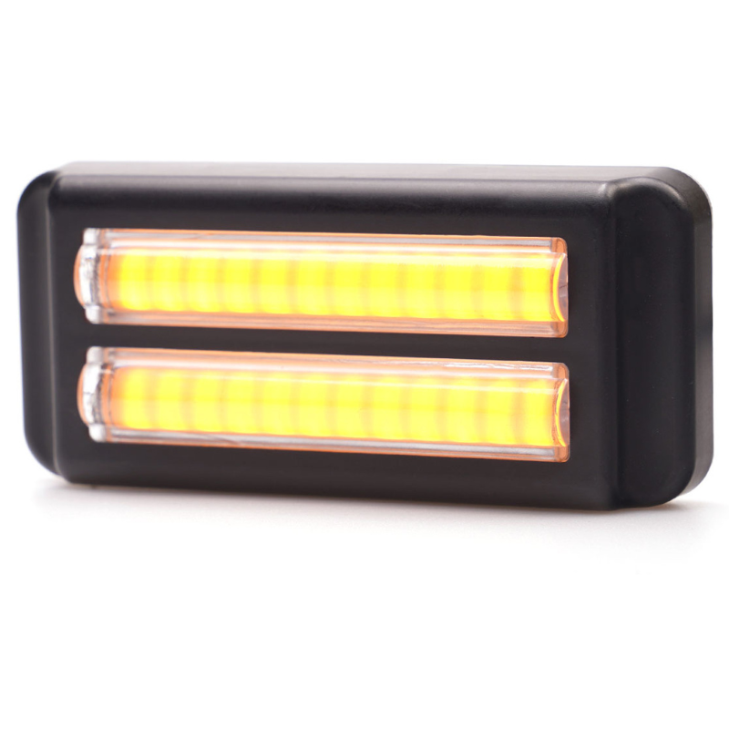 Lampa LED auto, 12 24V, universal rosu galben alb, IP6K9K Galben