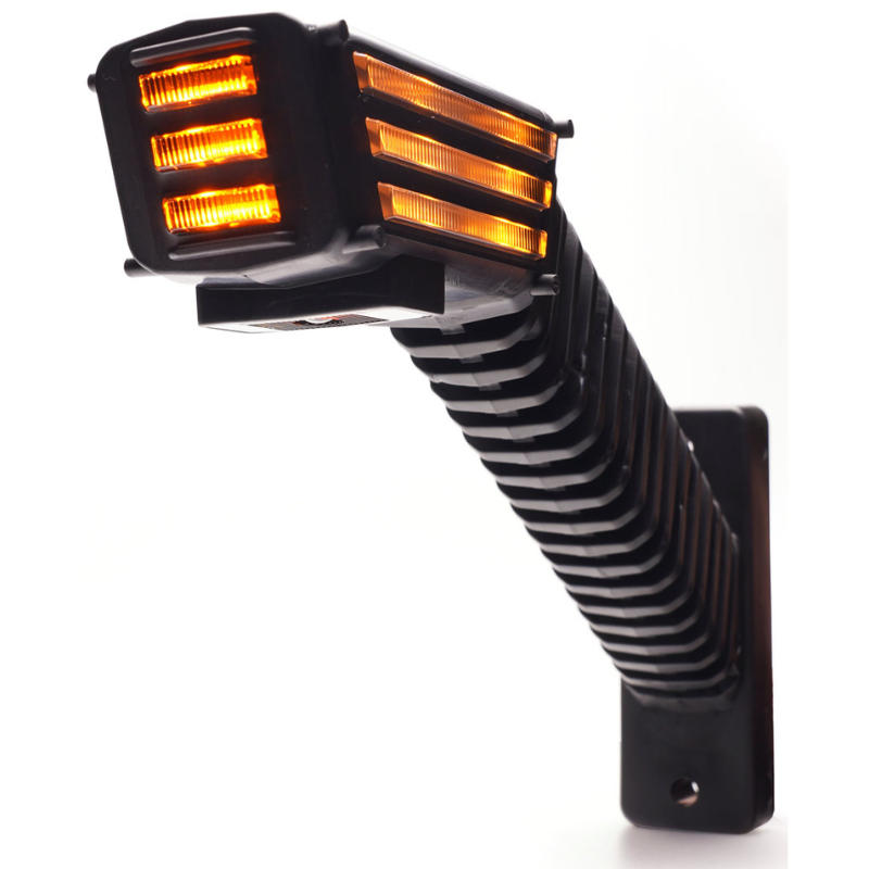Lampa LED Gabarit SPOT cu brat lung, cu semnalizare, 19.9cm, 12 24V, Stanga Dreapta, IP6K9K Dreapta