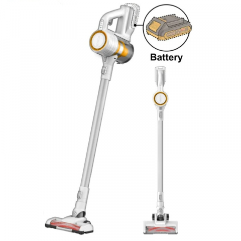 Aspiratoare si suflante - Aspirator portabil, fara fir pe acumulator, 20V , 0.8L, 120W, 9Kpa, Hepa
