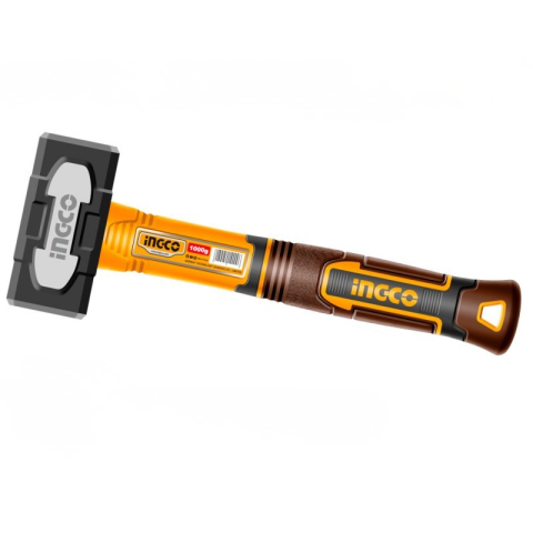 Ciocane, dalti si rangi - Baros Zidarie, 1000g, Cap Forjat Otel Carbon, Maner Fibra de Sticla, Constructii