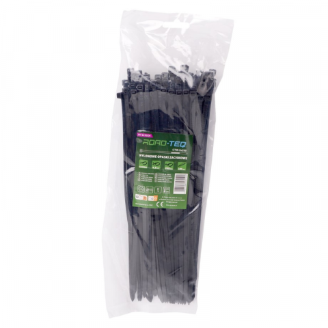 Casa si Gradina - Coliere plastic, soricei negrii, 4.8mm Grosime, 20, 25, 30, 37, 40, 45, 50cm