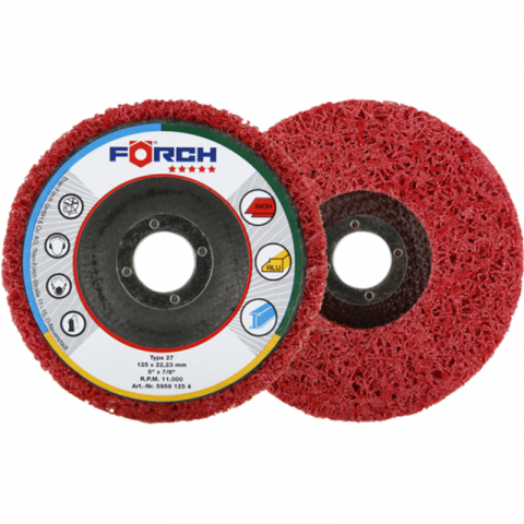 Noutati - Disc de polizat Nylon/Ceramic RED, GWT FORCH 5*