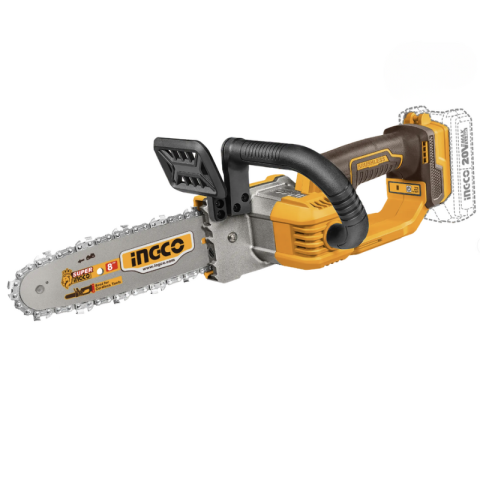 Scule electrice - Fierastrau Lant Fara Fir, 20V, Motor Fara Perii, Lama 8 inch, Viteza 7.5 m/s