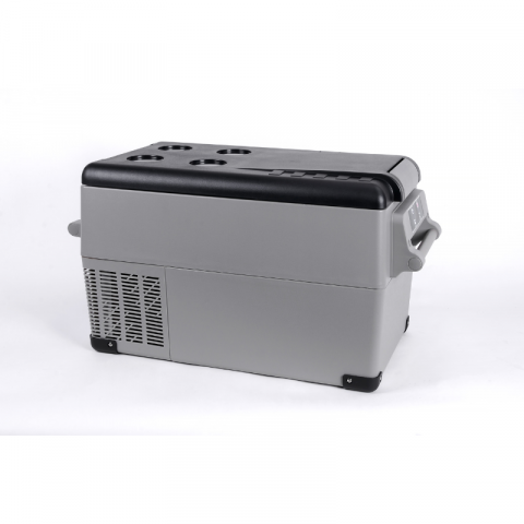 Frigidere - Frigider auto portabil VigoCool 35L, compresor, 12/24/230V, Bluetooth, cu doua compartimente