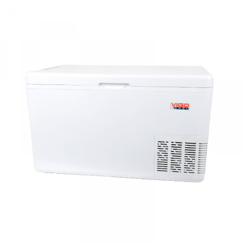 Frigidere - Frigider portabil dublu cu compresor Vigo Cool 35L 12/24/230V, temperatura duala, aplicatie Bluetooth