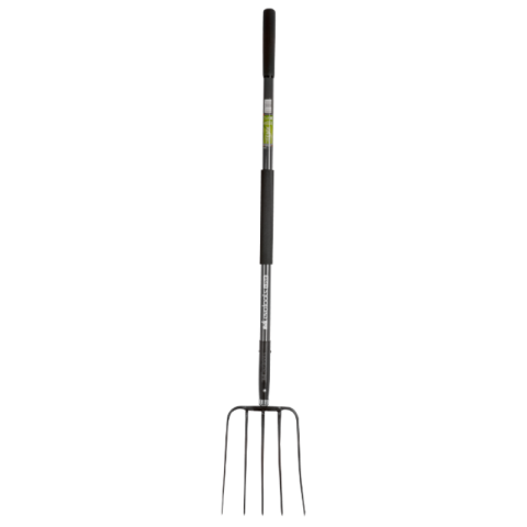 Casa si Gradina - Furca 5 Dinti cu Coada Fibra de Sticla, 150cm