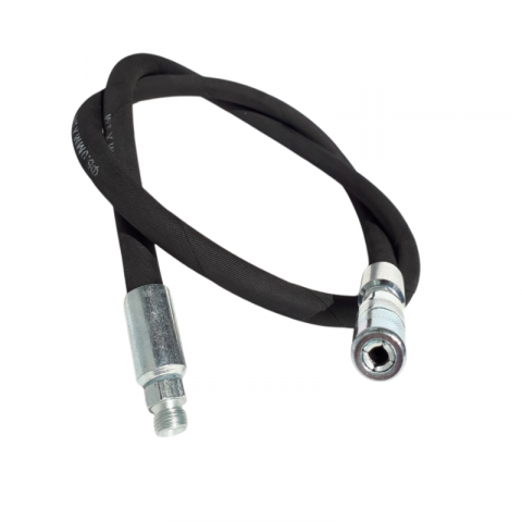 Scule si unelte - Furtun pentru, aparat, pompe de gresat, sertizat, cap gresare inclus, 3m