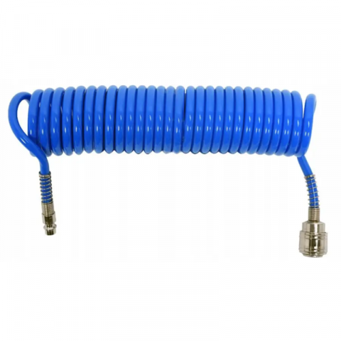 Scule electrice - Furtun spiralat pneumatic, 12 x 8mm, 10m