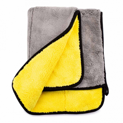 Perii si lavete auto - Laveta Microfibra Auto Premium pentru Lustruit/Uscat, 50x70cm, 1600g/mp