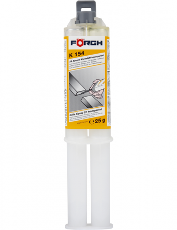 Casa si Gradina - Metal lichid, adeziv epoxidic bicomponent K154, gri, Forch, pana la 120°C, rezistent la benzina