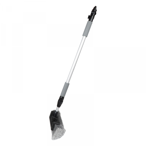 Perii si lavete auto - Perie Spalat Auto Telescopica cu Flux Continuu Apa, 97-160 cm, ajustabila