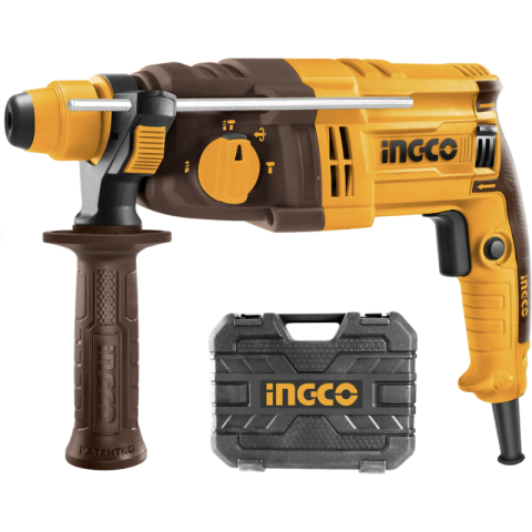 Rotopercutoare si demolatoare - Picamer SDS Plus, 650W, 22 mm, rotopercutor cu percutie, 1.7J, cutie de transport si accesorii