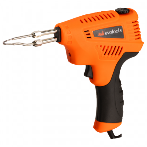Pistoale aer cald si truse de lipit - Pistol Lipit Electric, 200W, Reglaj 3 Trepte Temperatura, LED Iluminare, Kit Complet