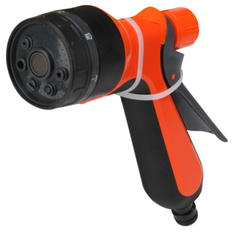 Casa si Gradina - Pistol stropit, 7 functii, reglabil jet apa, pentru udare si curatare