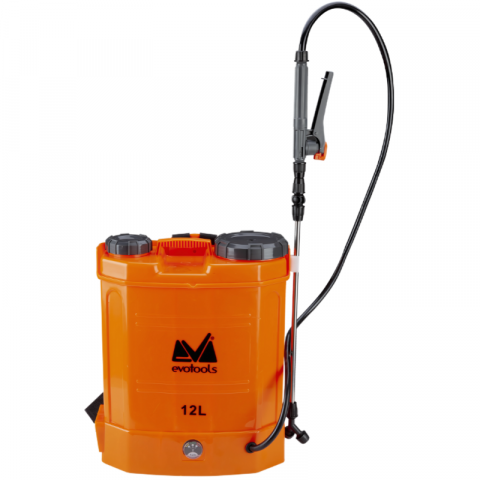 Pompe apa si accesorii pentru irigat si stropit - Pompa de stropit cu acumulator inclus, 12l, 5 duze, pentru gradina si livada