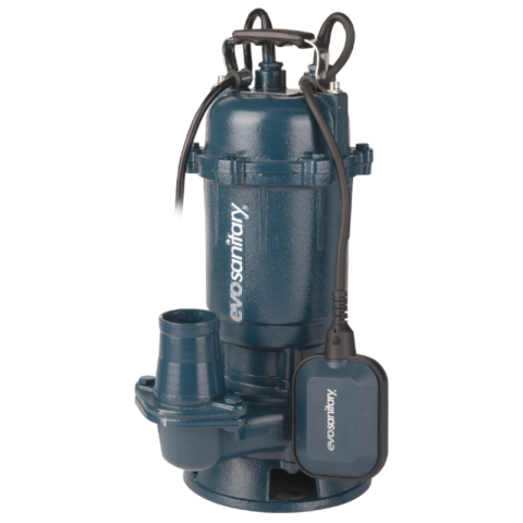 Pompe apa si accesorii pentru irigat si stropit - Pompa submersibila apa murdara, 550w, tocator plutitor automat, fonta, IP68