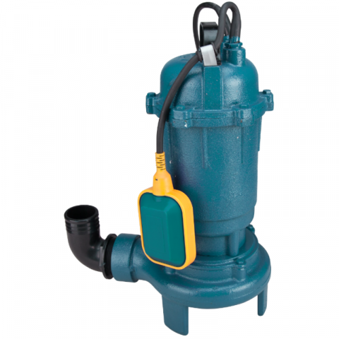 Noutati - Pompa submersibila cu tocator 750W, pompa pentru apa murdara, evacuare, drenaj, cu plutitor automat si tocator impuritati 15mm