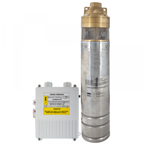Noutati - Pompa submersibila inox 1100W, pompa multietajata put, pompa apa potabila, 100m inaltime pompare