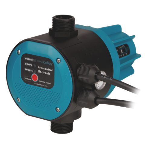 Pompe apa si accesorii pentru irigat si stropit - Prescontrol electronic cu reductor de presiune, 2.2 kW, 16A, pornire reglabila 1.0-4.2 bar, IP65
