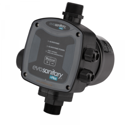 Pompe apa si accesorii pentru irigat si stropit - Prescontrol, Presostat Electronic cu Vas Tampon pentru Pompa Apa, 2.2Kw, 10Bar, 1’’, 220V