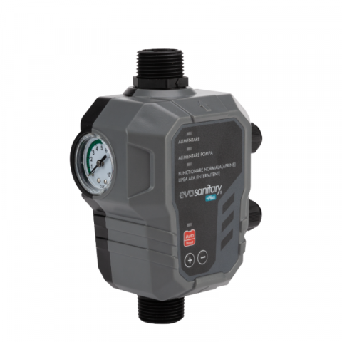 Pompe apa si accesorii pentru irigat si stropit - Prescontrol, Presostat Electronic pentru Pompa apa, 2.2Kw, 10Bar, 1’’, 220V