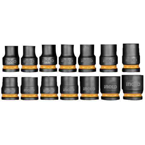 Chei si truse chei - Set Chei Tubulare Impact 1/2, 14 Bucati, Profesionale, pentru Scule Fara Fir