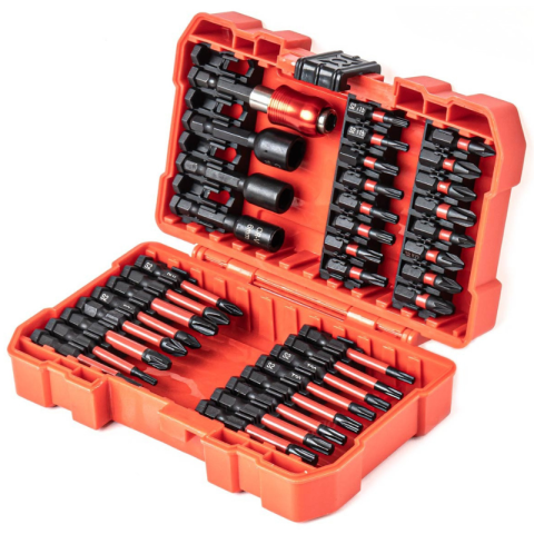 Scule si unelte - Set tubulare si biti 25/50mm, 36 piese, otel pentru scule, pentru montaj si atelier