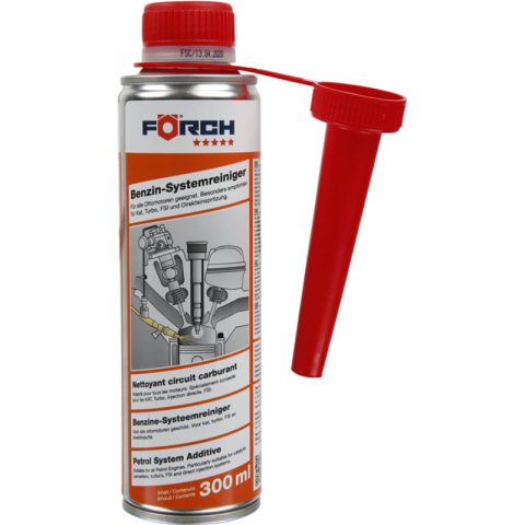 Aditivi Auto - Solutie curatat sisteme injectoare pe benzina FORCH 5*, 300ml