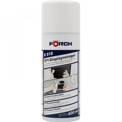 Intretinere si cosmetica auto - Solutie de curatat ecrane, displayuri TFT R518, 400ML