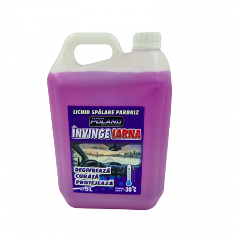 Intretinere si cosmetica auto - Solutie de iarna pentru Parbriz la -30°C, 5L