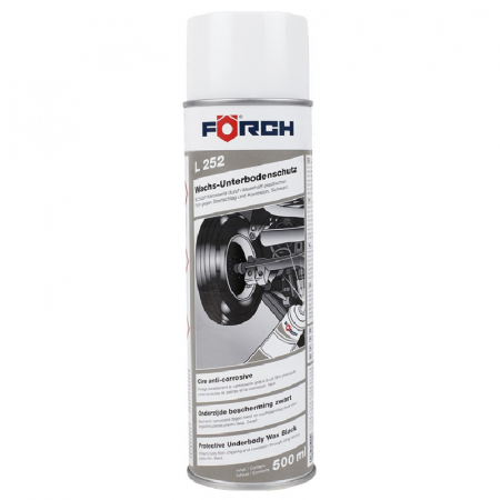 Vopsea spray si antifoane - Spray ceara de antifonare neagra L252