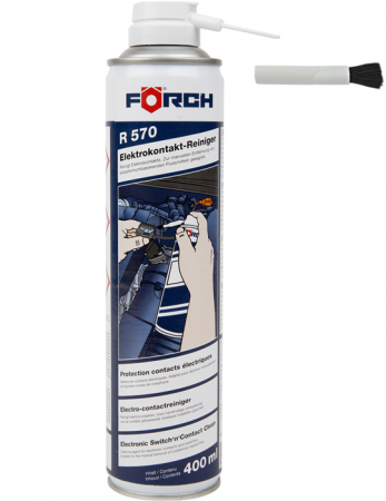 Casa si Gradina - Spray cu perie detasabila pentru curatat contacte electrice auto, R570