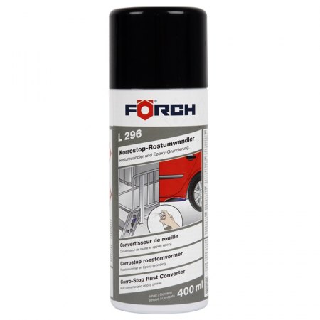 Vopsea spray si antifoane - Spray de neutralizare a ruginii Corostop L296, convertizor de rugina